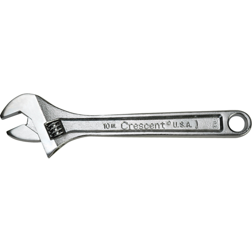 Crescent Adjustable Wrenches, 12" L, 1-1/2" Max Width, Chrome Seagulf Marine Industries Inc.