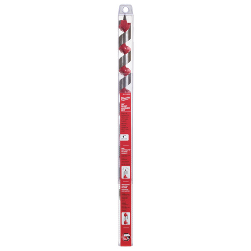 Longue m&egrave;che h&eacute;licoidale pour perceuse, Diam&egrave;tre de 1", Cannelure 15", Tige 7/16" hexagonal Seagulf Marine Industries Inc.