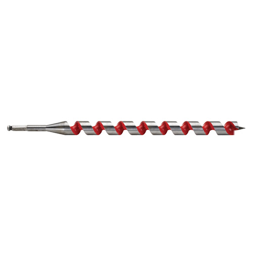 Longue m&egrave;che h&eacute;licoidale pour perceuse, Diam&egrave;tre de 1-1/8", Cannelure 15", Tige 7/16" hexagonal Seagulf Marine Industries Inc.