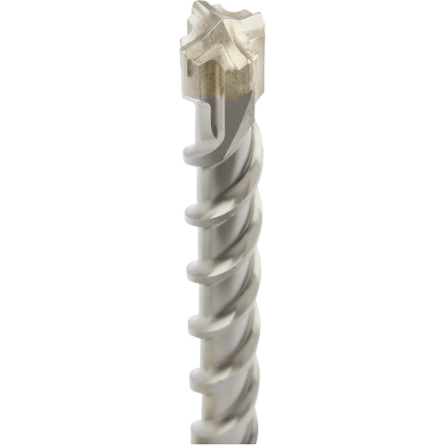 MX4 4-Cutter SDS-Plus Rotary Hammer Drill Bit, 1-1/8", SDS-Plus Shank, Carbide Seagulf Marine Industries Inc.