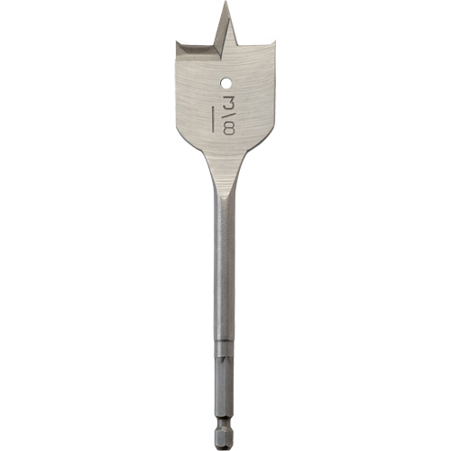 Flat Boring Bit, 1-3/8" Diameter, 1/4" Hex Shank, 6-3/4" Length Seagulf Marine Industries Inc.