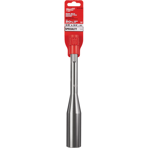 Marteau pour tige de mise &agrave; la terre SDS-Max, Embout 3/4"/5/8", Prise 3/4", Longueur 10" Seagulf Marine Industries Inc.