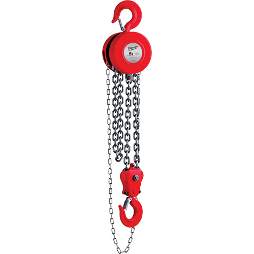 Chain Hoist, 8' Lift, 11023 lbs. (5 tons) Capacity Seagulf Marine Industries Inc.