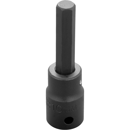Socket Bit, Hex, 10 mm x 3-1/4" L, 1/2" Drive Seagulf Marine Industries Inc.