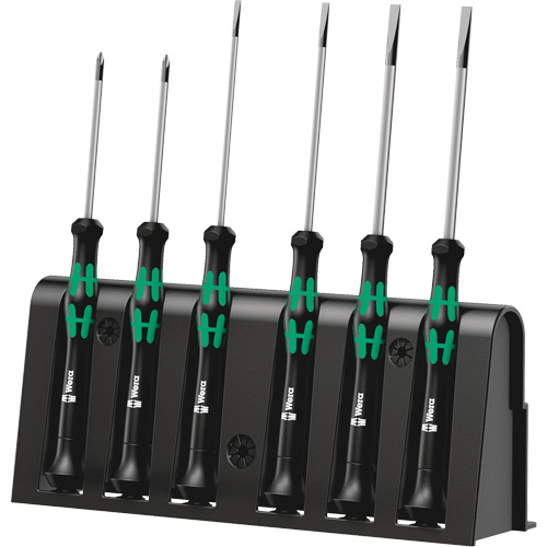 Micro Series Screwdriver Set with Rack, 6 Pcs. Seagulf Marine Industries Inc.