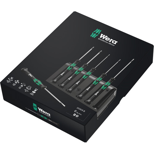 Micro Series Screwdriver Set with Rack, 6 Pcs. Seagulf Marine Industries Inc.