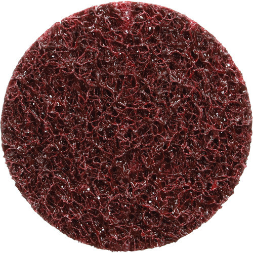 Disque de conditionnement de surface &agrave; remplacement rapide Standard Abrasives, 2" dia., Grain Moyen, Oxyde d'aluminium Seagulf Marine Industries Inc.
