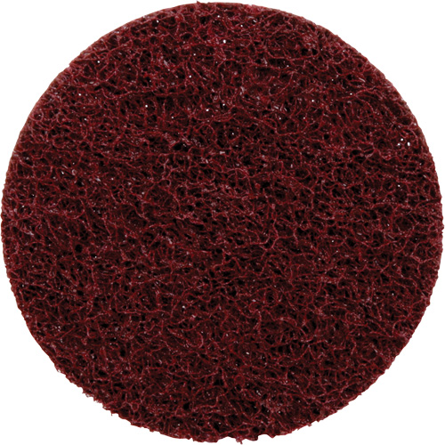 Disque de conditionnement de surface &agrave; remplacement rapide Standard Abrasives, 3" dia., Grain Moyen, Oxyde d'aluminium Seagulf Marine Industries Inc.