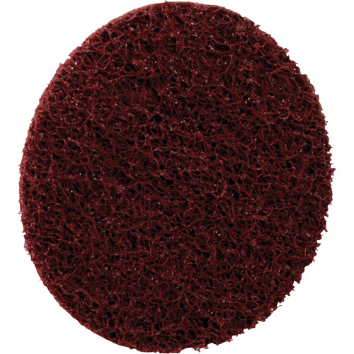 Disque de conditionnement de surface &agrave; remplacement rapide Standard Abrasives, 3" dia., Grain Moyen, Oxyde d'aluminium Seagulf Marine Industries Inc.