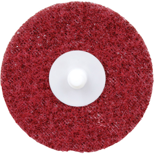 Disque de conditionnement de surface &agrave; remplacement rapide Standard Abrasives, 3" dia., Grain Moyen, Oxyde d'aluminium Seagulf Marine Industries Inc.