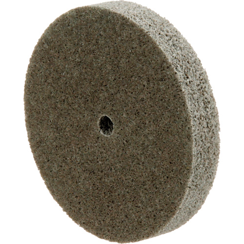 Standard Abrasives Unitized Wheel, 3" x 1/2", 1/4" Arbor, Medium Grit, Aluminum Oxide Seagulf Marine Industries Inc.
