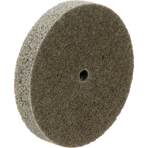 Standard Abrasives Unitized Wheel, 3" x 1/2", 1/4" Arbor, Medium Grit, Aluminum Oxide Seagulf Marine Industries Inc.