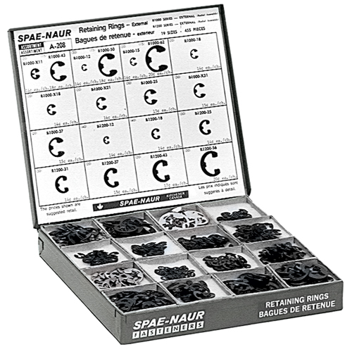 External Retaining Ring Assortments Seagulf Marine Industries Inc.