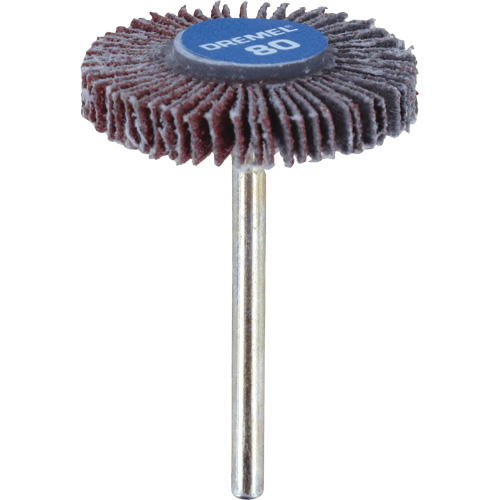 M&egrave;che de ponçage &agrave; roue &agrave; lamelles 3/16" - grain 80 Seagulf Marine Industries Inc.