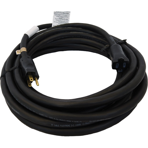 Heavy-Duty Neoprene Extension Cords, Indoor/Outdoor, SOOW, 14/3 AWG, 15 A, 25' Seagulf Marine Industries Inc.