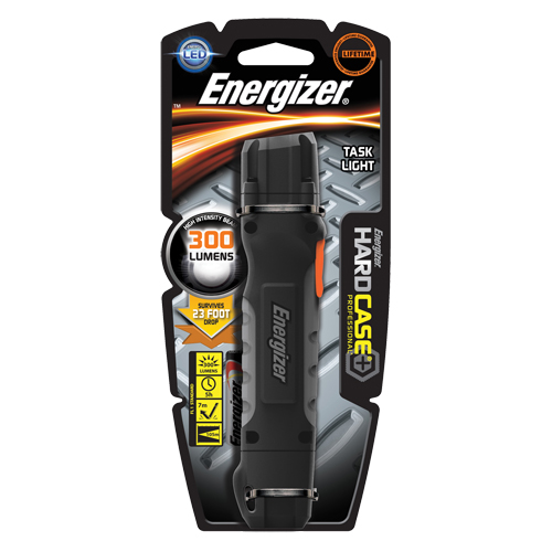 Hard Case&reg; Task Flashlight, LED, 300 Lumens, AA Batteries Seagulf Marine Industries Inc.