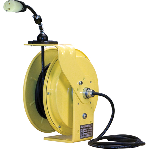 LE9000 Series Heavy-Duty Cord Reels, 50', SJOW, 12/3 Gauge, 20 A Seagulf Marine Industries Inc.