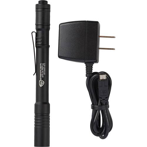 Lampe stylo USB Stylus Pro, DEL, 350 lumens, Corps en Aluminium, piles Rechargeable, Compris Seagulf Marine Industries Inc.