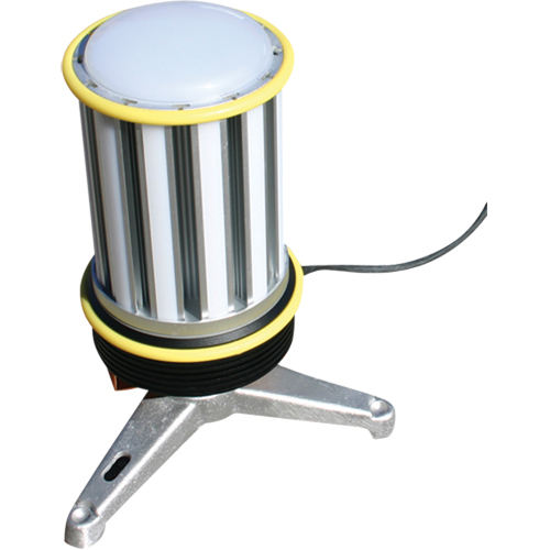Beacon 360° Wide Area Light With Floor Stand, LED, 120 W, 13000 Lumens, Aluminum Housing Seagulf Marine Industries Inc.