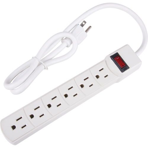 Surge Suppressor, 6 Outlets, 200 J, 1875 W, 3' Cord Seagulf Marine Industries Inc.