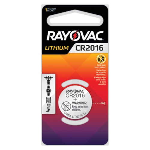 CR2016 Lithium Coin Cell Battery, 3 V Seagulf Marine Industries Inc.