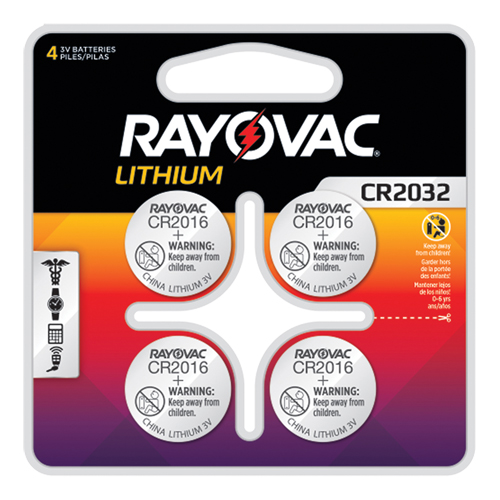 CR2032 Lithium Coin Cell Batteries, 3 V Seagulf Marine Industries Inc.