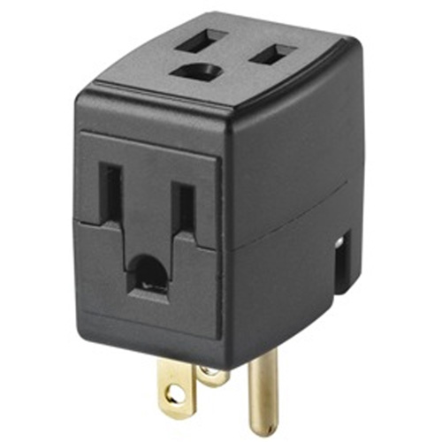 Grounded Triple Cube, 3 Outlet(s), None, 15 Amps, 1875 W, 125 V Seagulf Marine Industries Inc.