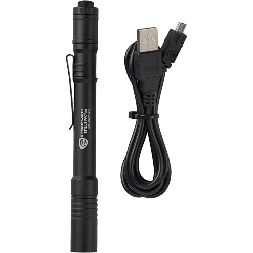 Lampe de poche stylo USB Stylus Pro, DEL, 350 lumens, Corps en Aluminium, piles Rechargeable, Compris Seagulf Marine Industries Inc.