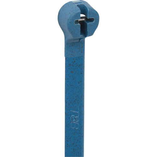 Detectable Cable Tie, 7-4/13" Long, 50 lbs. Tensile Strength, Blue Seagulf Marine Industries Inc.