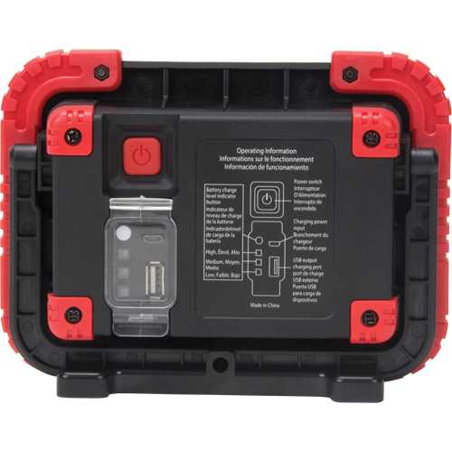 Lampe de travail portative, DEL, 10 W, 1000 lumens, Boîtier en Plastique Seagulf Marine Industries Inc.