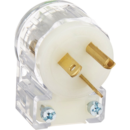 Angled Hospital Grade Extension Plug, Nylon, 20 Amps, 250 V Seagulf Marine Industries Inc.