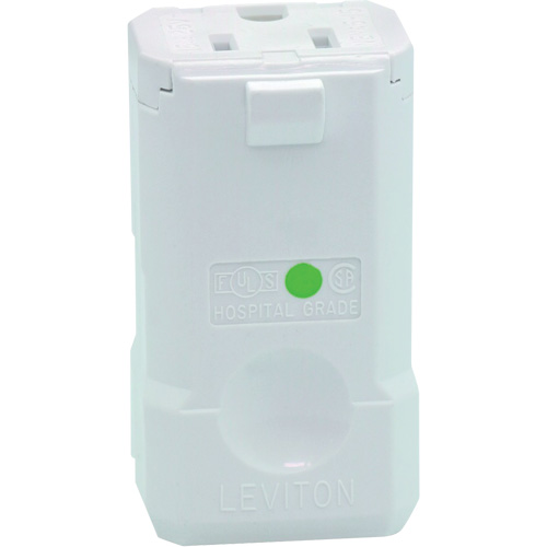 Connecteur de prise de rallonge de qualit&eacute; hospitali&egrave;re, 5-15R, Nylon Seagulf Marine Industries Inc.