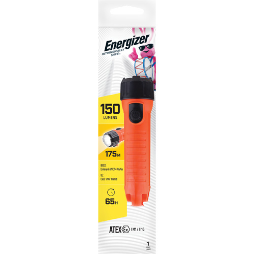 Intrinsically Safe&reg; Handheld Flashlight, LED, 150 Lumens, D Batteries Seagulf Marine Industries Inc.