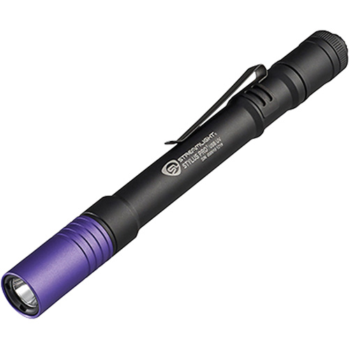 Lampe stylo UV avec port de recharge micro USB Stylus Pro, DEL, Corps en Aluminium, piles Rechargeable, Compris Seagulf Marine Industries Inc.