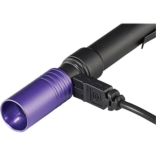 Lampe stylo UV avec port de recharge micro USB Stylus Pro, DEL, Corps en Aluminium, piles Rechargeable, Compris Seagulf Marine Industries Inc.