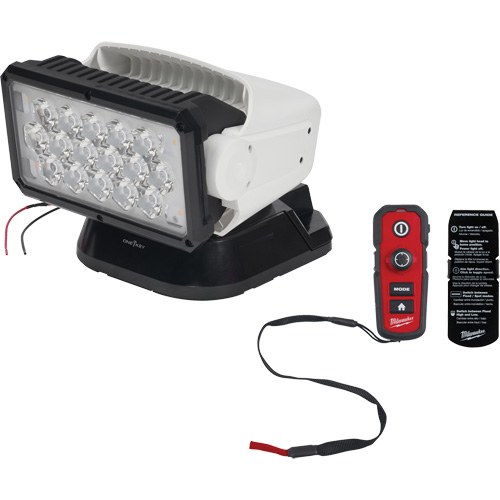 Utility Remote Control Search Light, LED, 4250 Lumens Seagulf Marine Industries Inc.