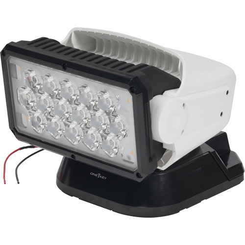 Utility Remote Control Search Light, LED, 4250 Lumens Seagulf Marine Industries Inc.