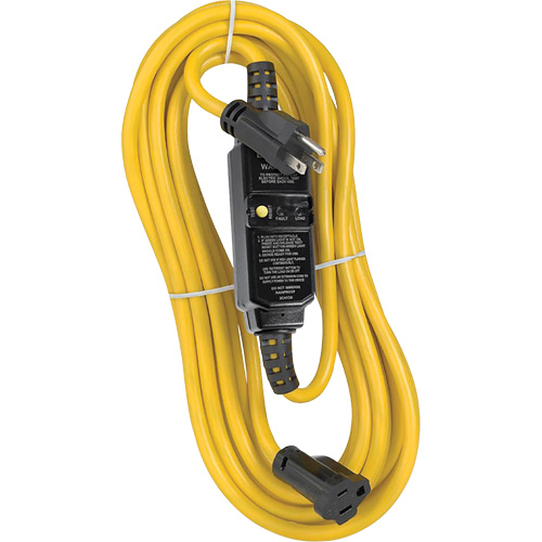 Ensemble de cordon DDFT &agrave; r&eacute;initialisation automatique, 120 V, 15 A, Cordon de 25' Seagulf Marine Industries Inc.