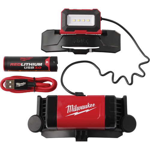 Bolt Redlithium USB Headlamp, LED, 600 Lumens, 4 Hrs. Run Time, Rechargeable Batteries Seagulf Marine Industries Inc.