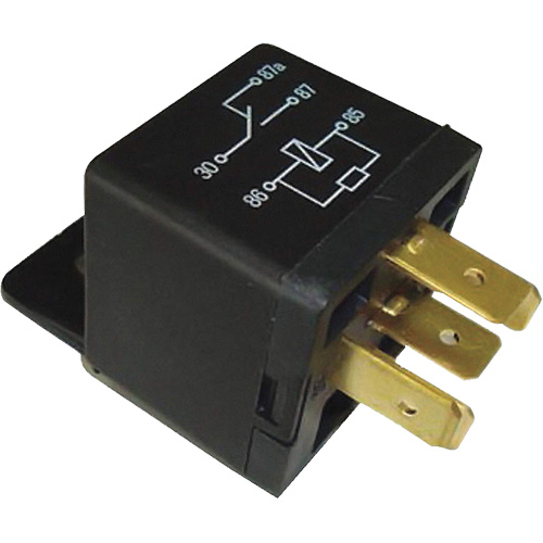 SPDT Mini Relay with Resistor, Plug, 40 Amps, 12 V Seagulf Marine Industries Inc.