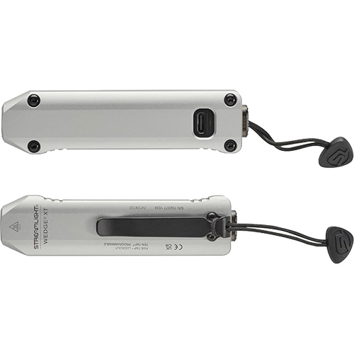 Wedge&reg; Slim Everyday Carry Flashlight, LED, 1000 Lumens, Rechargeable Batteries Seagulf Marine Industries Inc.