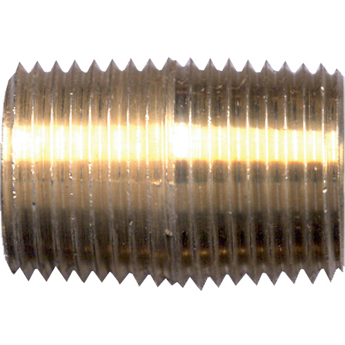 Mamelon simple, Laiton, 1/4", NPT Seagulf Marine Industries Inc.