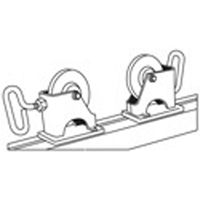 Support Adjust-A-Rolls, Capacit&eacute; de chargement 2000 lb, Capacit&eacute; max. de tuyau 36" Seagulf Marine Industries Inc.