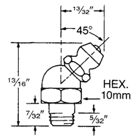 Fitting, 6 mm Thread Seagulf Marine Industries Inc.