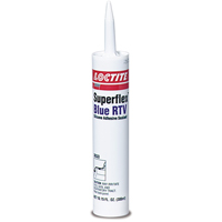 Superflex RTV Silicone Adhesive Sealant, Cartridge, Blue Seagulf Marine Industries Inc.