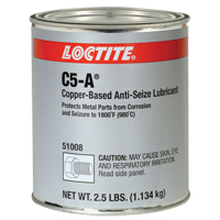 Loctite&reg; 8008 C5-A Copper Anti-Seize Lubricant, 2.5 lbs., Can, 1800°F (982°C) Max Temp. Seagulf Marine Industries Inc.