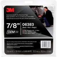 Ruban en acrylique de 3M pour l'automobile, 18 m (60') lo x 22 mm (7/8") la, 45 mils, Acrylique Seagulf Marine Industries Inc.