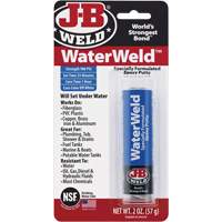Colle &eacute;poxyde WaterWeld, 2 oz, B&acirc;ton, Blanc cass&eacute; Seagulf Marine Industries Inc.