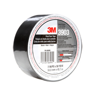 Rubans adh&eacute;sifs en vinyle 3903, 1245 mm (49") la x 46 m (151') lo, 6,5 mils, Noir Seagulf Marine Industries Inc.