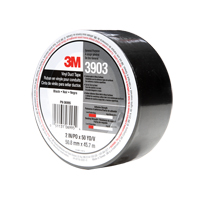 Rubans adh&eacute;sifs en vinyle 3903, 1245 mm (49") la x 46 m (151') lo, 6,5 mils, Noir Seagulf Marine Industries Inc.